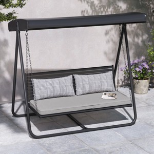 Crestlive Products Patio Outdoor Bench Cushion with Ties - 1 of 4