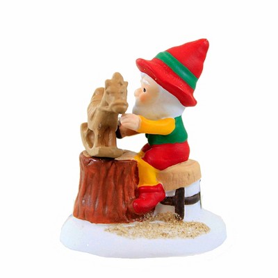 Department 56 Villages Candy Cane Gnomes - Two Village Figurines