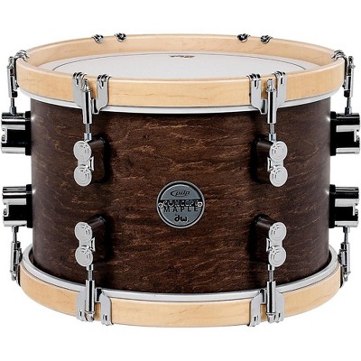 PDP by DW Concept Maple Classic Tom with Natural Hoops 12 x 8 in. Tobacco