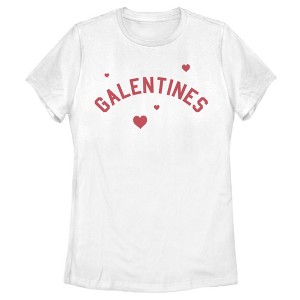 Women's Lost Gods Happy Galentines T-Shirt - 1 of 4