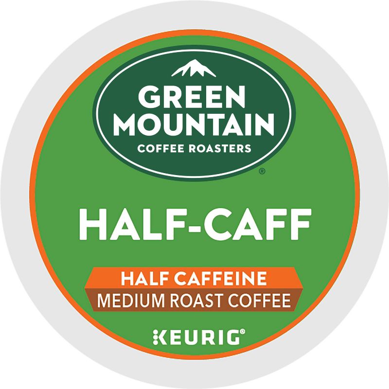 Green Mountain Coffee Half-Caff Keurig K-Cup Coffee Pods - Medium Roast - 24ct, 3 of 12