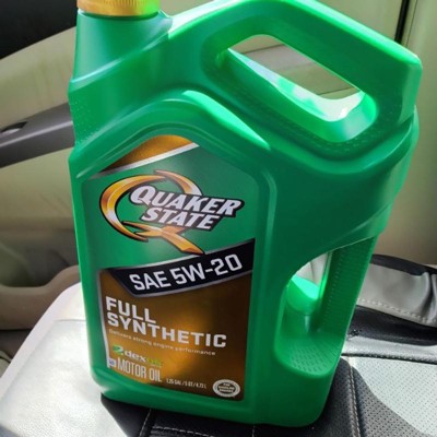 Aceite Quaker State 0W-20 100% Sintético – LEXOY