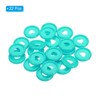 Unique Bargains Plastic DIY Notebook Planner Heart Book Binding Discs 22 Pcs - 3 of 4
