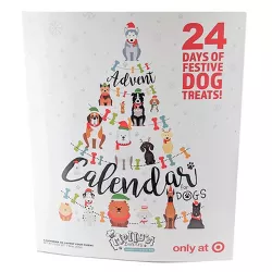 Molly's Barkery Holiday Advent Calendar with Apple and Cinnamon Flavor Dog Treats - 7.94oz