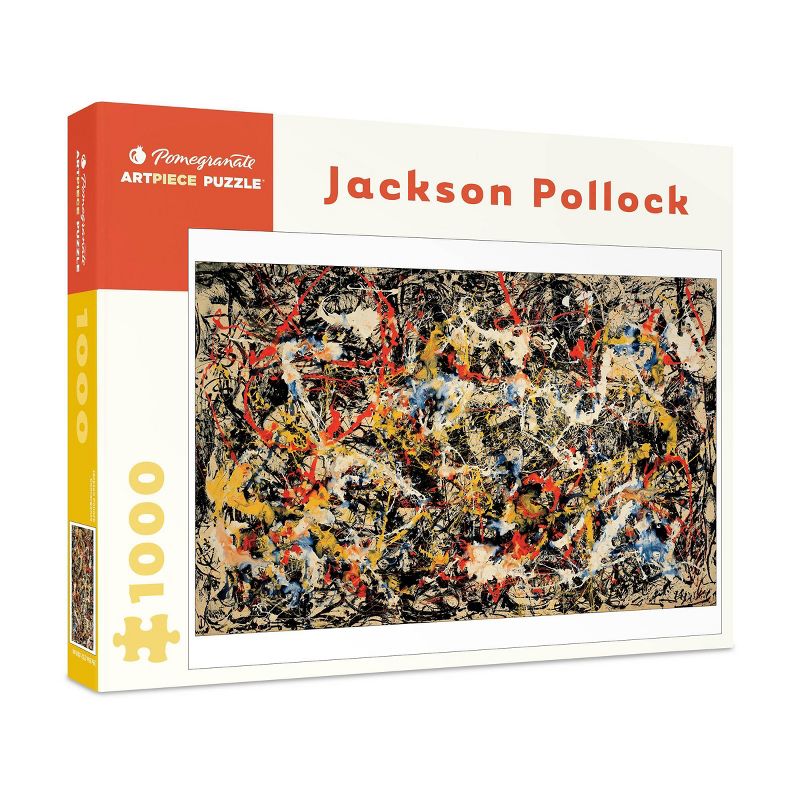 Pomegranate Jackson Pollock: Convergence Jigsaw Puzzle - 1000pc, 3 of 7