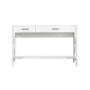 Saint Birch Alaska 47" Writing Desk with Two Drawers - 3 of 4