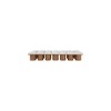 Meridian Furniture,Pavilion Cream Boucle Fabric Bench - 2 of 4
