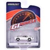1970 Plymouth Hemi Barracuda Alpine White with Black Stripes "GreenLight Muscle" Series 28 1/64 Die Cast Model Car by Greenlight - 3 of 3