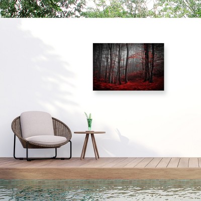 Trademark Fine Art - Samanta Bloody River Matted Framed Art