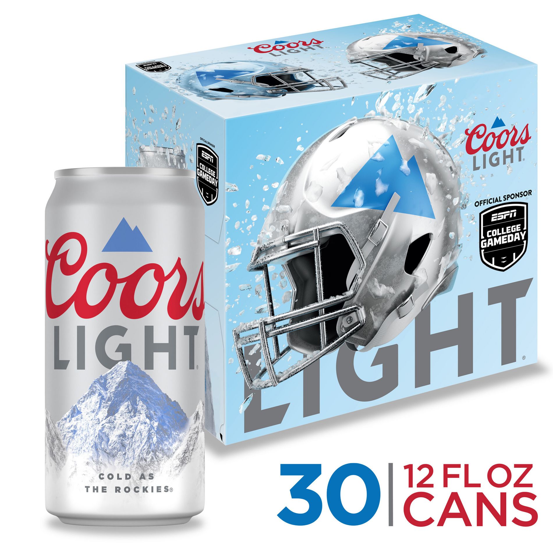 Coors Light Beer - 30pk/12 fl oz Cans