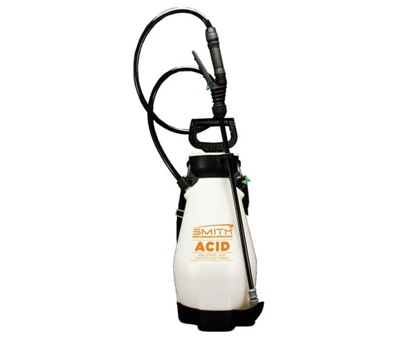Smith Performance 2 Gallon Manual Pump Heavy Duty Sprayer For Acids (2 Pack)
