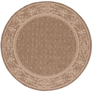Courtyard CY2326 UV & Stain Resistant Non-Shedding Power Loomed Indoor/Outdoor Rugs - Safavieh - 1 of 4