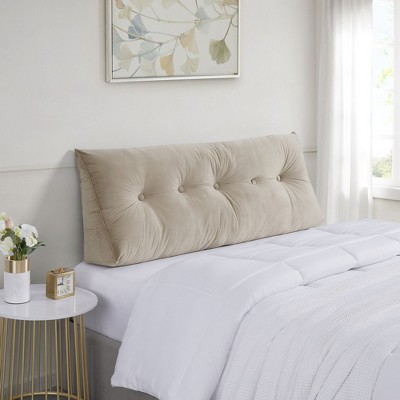 Bed Wedge and Gap Filler Pillow for Headboard with Side Pockets by Sweet Home Collection®