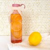 MFR Studio Glass Water Bottle with Bow Purple 20 fl oz - 2 of 4