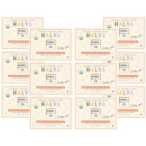 Hebel & Co. Organic Peanut Butter Chocolate Crisp Halva - Case of 12/8 oz - 1 of 4