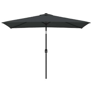 vidaXL Garden Parasol Anthracite Polyester 118.1 x 78.7 in Tiltable - 1 of 1