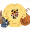 Simply Sage Market Sunflower Garden Garment Dyed Long Sleeve - 3 of 4