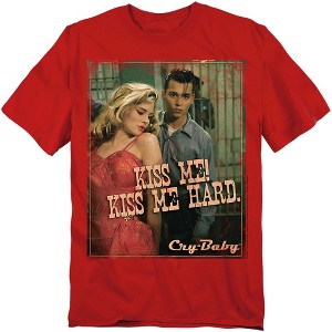 Cry Baby Kiss Me Adult T-Shirt - 1 of 4