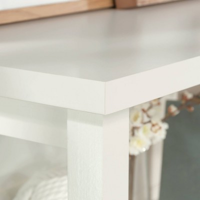 White Adjustable Cottage Road Library Hutch