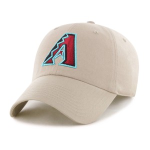 MLB Arizona Diamondbacks Khaki Clean Up Hat - 1 of 2