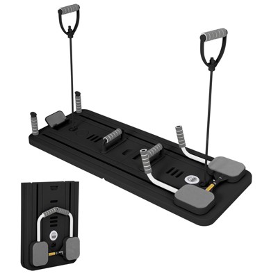 TROPOW Folding Pilates Reformer,Lightweight Pilates Floor Reformer Board Small Foldable at Home Lightweight Pilates Reformer