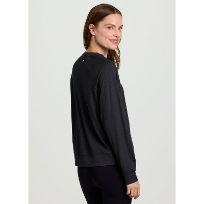 RBX Active Women's Buttery Soft Stretch Jersey Ultra Lightweight Banded Pullover Tee - image 5