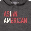 Men's - Instant Message - I Am Asian American Graphic Fleece Pullover Hoodie - 2 of 4