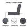 Covers&All Outdoor Seat / Back Cushion with Highly Durable Cover Rite Fabric, 25½ in L x 25 in W x 5 in Thick - 2 of 4