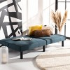 Astoria Foldable Futon Bed - Navy/Black - Safavieh. - 3 of 4