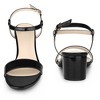 Perphy Women's Open Toe Chunky Heel Ankle Strap Slingback Sandals - 2 of 4