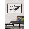 Trends International DC Comics Batman: 85th Anniversary - The Batmobile 1995 Framed Wall Poster Prints - 2 of 4