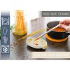 Nat & Jules Honeycomb Bumble Bee Yellow 6 x 4 Glossy Ceramic Oval Countertop Spoon Rest - 3 of 4