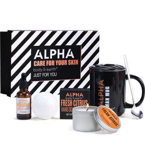 Body & Earth 5-Piece Fresh Citrus Set  - 1 of 4