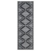 Garvee Modern Geometric Area Rug Soft Non Slip Foldable Accent Rug Washable Low Pile Rug - 3 of 4