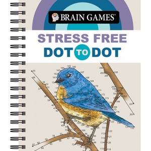 Brain Games - Stress Free: Dot-To-Dot - by  Publications International Ltd & Brain Games (Spiral Bound) - 1 of 1