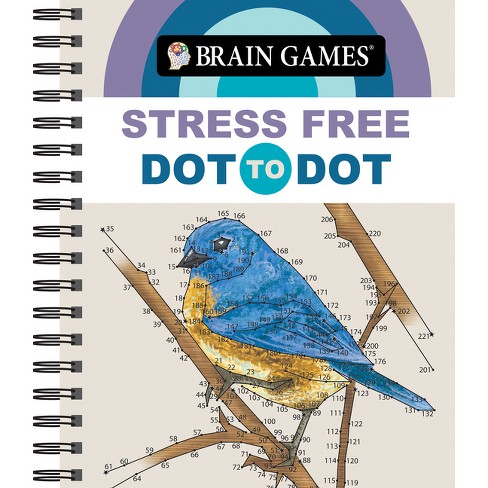 Brain Games - Stress Free: Dot-To-Dot - by  Publications International Ltd & Brain Games (Spiral Bound) - image 1 of 1