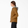 Dickies Women's Duck Hooded Shirt Jacket - 3 of 3