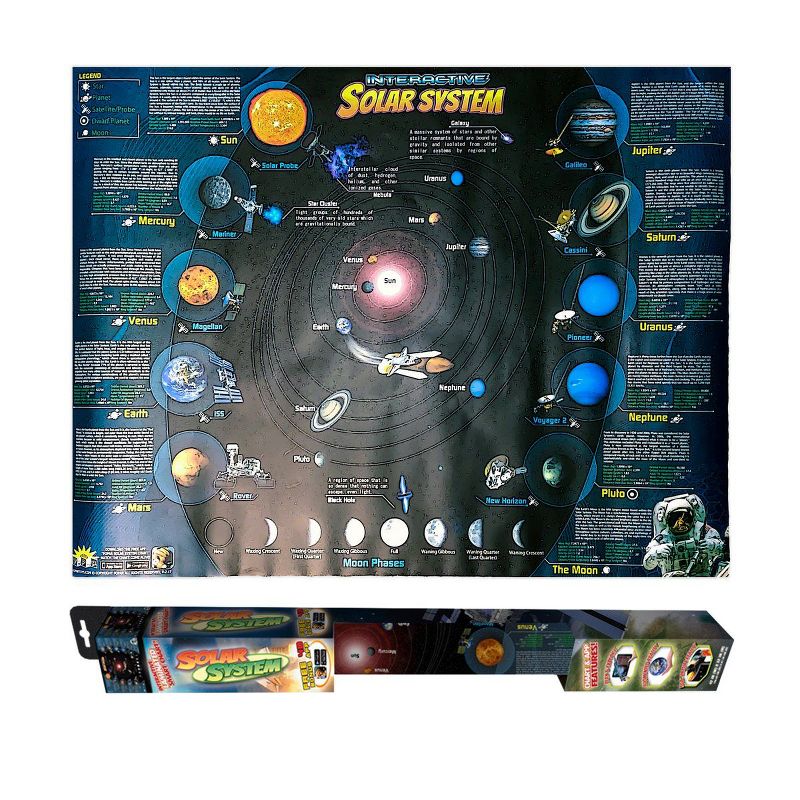 Flipo Solar System Interactive Smart Chart STEM Toy For Girls & Boys - App Compatible, 3 of 4