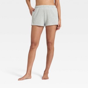 Women's French Terry Fleece Lounge Shorts - Wild Fable™ - 1 of 3