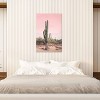 Desert Cactus Blush by Sisi & Seb Unframed Wall Canvas - iCanvas - 3 of 4