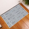 Sussexhome Hudson Collection Cotton Heavy Duty Low Pile Area Rug , 2' x 3' - 2 of 4