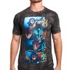Demon Slayer Joy Sorrow Anger Pleasure Men’s Black Crew Neck Short Sleeve T-shirt - 2 of 4