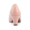 Journee Collection Womens Luu-M Comfort Insole Medium and Wide Width Round Toe Low Block Heel Pumps - 3 of 4