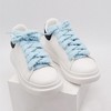 INSPIRE CHIC Flat Fuzzy for Sneakers Hairy Soft Shoelaces 0.61'' Width 2 Pairs - 4 of 4