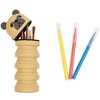Little Yellow Bicycle: Retractable Pencil Case - Pug - Playful Dog Character - 2 of 4