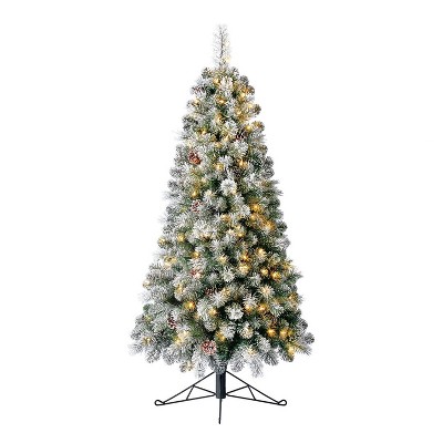 5 foot pre lit christmas tree