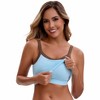 INSPIRE CHIC Women's Spaghetti Strap Camisole Sleeveless Contrast Color Cropped Tank Top - 4 of 4