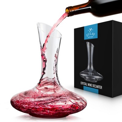 Zulay Kitchen Wine Decanter and Carafe Authentic Wine Aerator Decanter