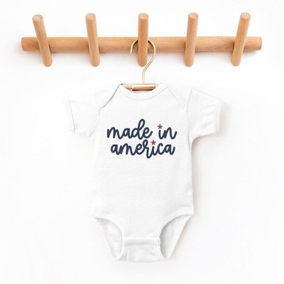The Juniper Shop Made in America Stars Baby Bodysuit
