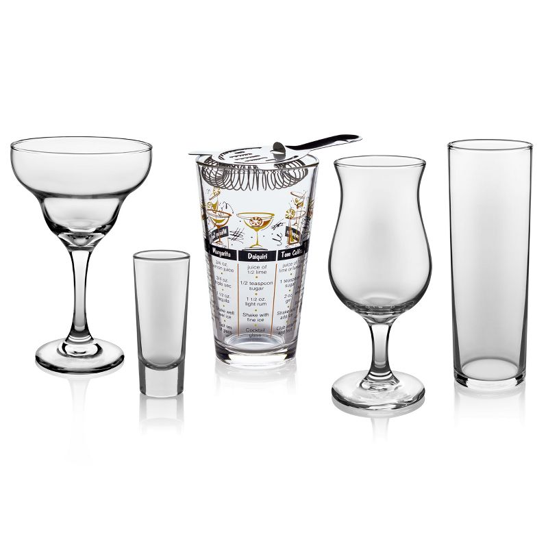 Libbey Mixologist 18-Piece Bar in a Box Cocktail Set, 3 of 7